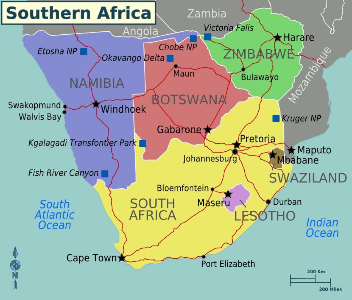 Map of maputo Swaziland